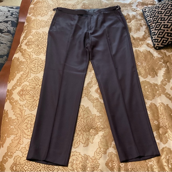 Ermenegildo Zegna Men’s Wool Dress Pants, Brown, Real Luxury! 36” X 34” - Picture 13 of 13